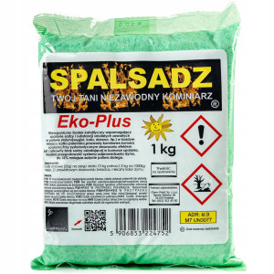 SPALSADZ Eko-Plus 1kg – Oryginalny Dopalacz Sadzy i Katalizator do Pieca